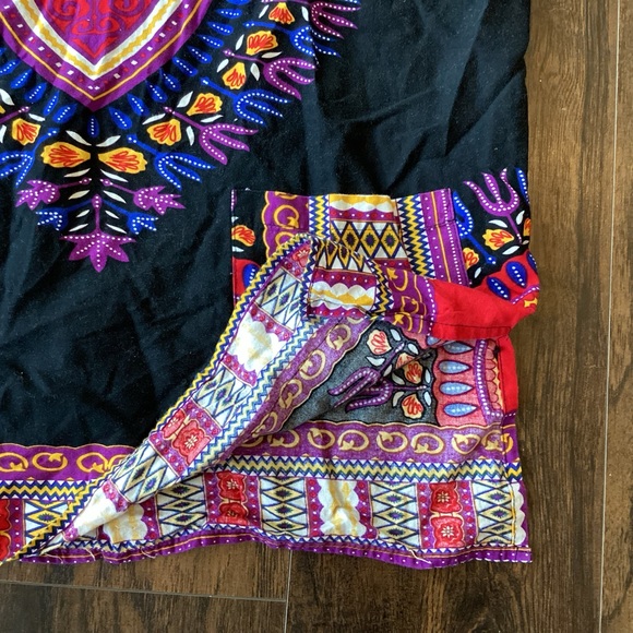 It Girl Women's African Dashiki Cotton Shirt - Picture 6 of 8